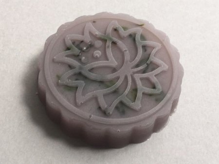 Lavender Soap Flower Design