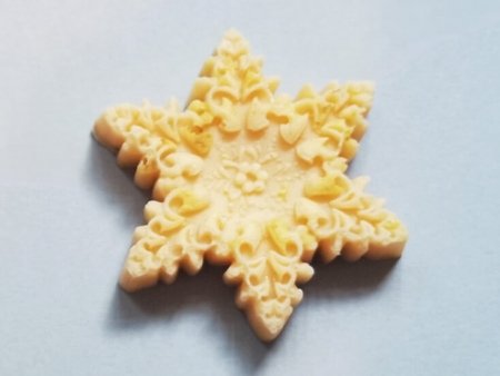 Sweet Orange Soap Star Design