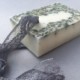 Provence Lavender Block Soap with Lace